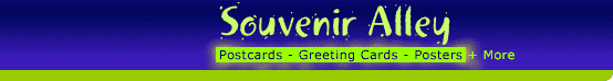 Souvenir shop for postcards, greeting cards and posters