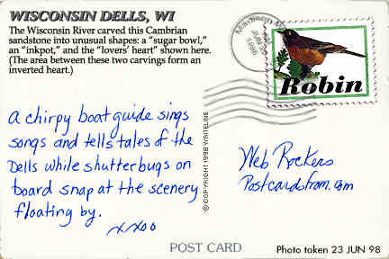 All images Copyright © 1997 - 2000 WriteLine. All Rights Reserved. Robin bird stamp