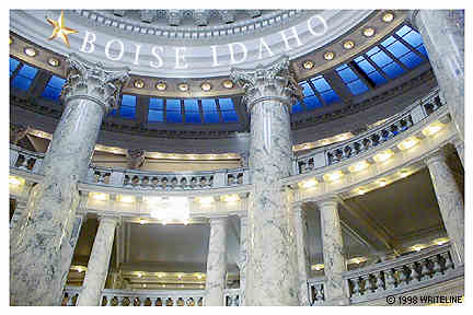 All images Copyright © 1997 - 2000 WriteLine. All Rights Reserved. marble columns of rotunda