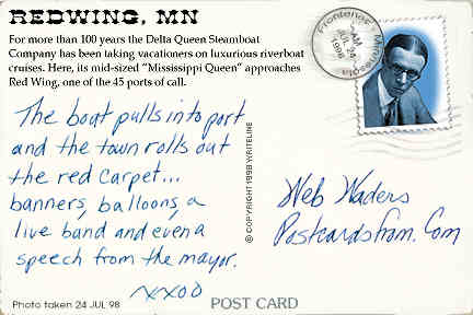 All images Copyright &copy; 1997 - 2000 WriteLine. All Rights Reserved. Sinclair Lewis postage stamp
