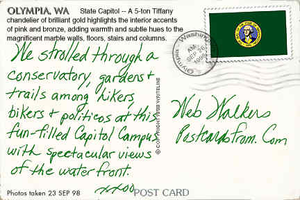 All images Copyright &copy; 1997 - 2000 WriteLine. All Rights Reserved. Washington State flag stamp