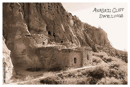 All images Copyright &copy; 1997 - 2000 WriteLine. All Rights Reserved. Ancient Cliff Dwellings