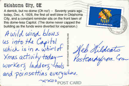 All images Copyright &copy; 1997 - 2000 WriteLine. All Rights Reserved. Oklahoma flag
