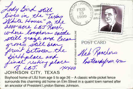 All images Copyright &copy; 1997 - 2000 WriteLine. All Rights Reserved. Lyndon Baines Johnson