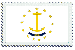 Copyright &copy; 1997 WriteLine. All Rights Reserved. Rhode Island flag