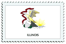 © 1999 WriteLine. Illinois flag