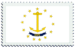 Copyright © 1997 WriteLine. All Rights Reserved. Rhode Island flag