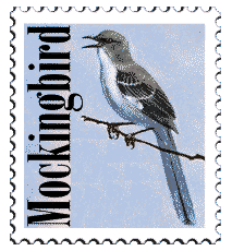 © 1998 WriteLine. Mockingbird stamp
