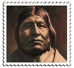 Copyright © 1998 WriteLine. All Rights Reserved. Chief Seattle stamp