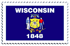 Copyright © 1998 WriteLine. All Rights Reserved. Wisconsin flag