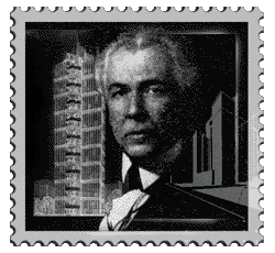Copyright © 1998 WriteLine. All Rights Reserved. Frank Lloyd Wright stamp