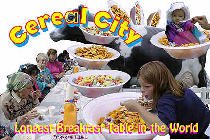 All images Copyright © 1997 - 2000 WriteLine. All Rights Reserved. Cereal for Breakfast