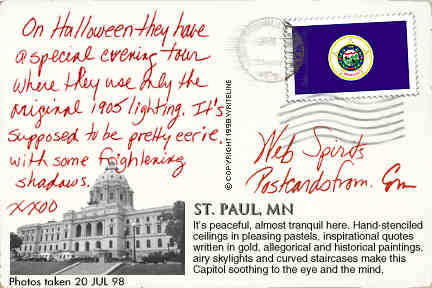 All images Copyright © 1997 - 2000 WriteLine. All Rights Reserved. Minnesota state flag stamp