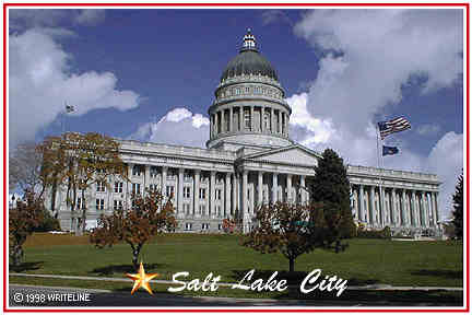 All images Copyright © 1997 - 2000 WriteLine. All Rights Reserved. Utah capitol