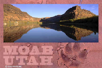 All images Copyright © 1997 - 2000 WriteLine. All Rights Reserved. Moab UT Mountain lion track