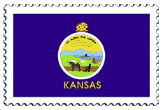 © 1999 WriteLine. Kansas flag